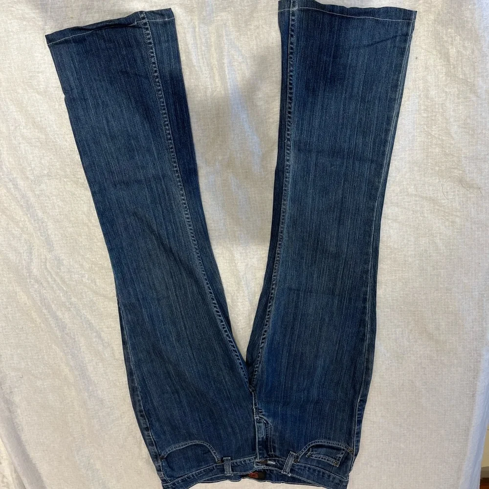 Blue bootcut jeans - Picture 7 of 8